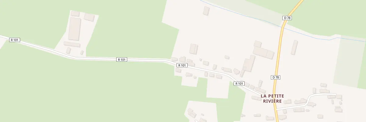 Plan du 61 La Petite Rivière à Roz-Landrieux