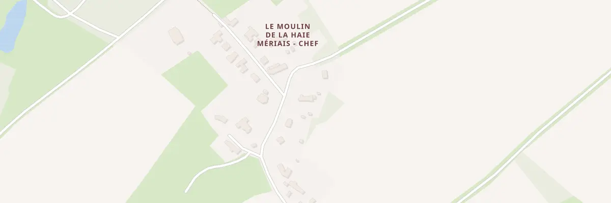 Plan du 16 Moulin Haie Meriais / Chef à Cordemais