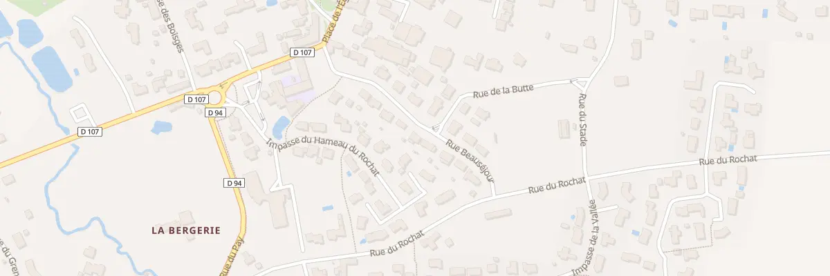 Plan du 10 Rue beauséjour à Saint-Maixent-sur-Vie
