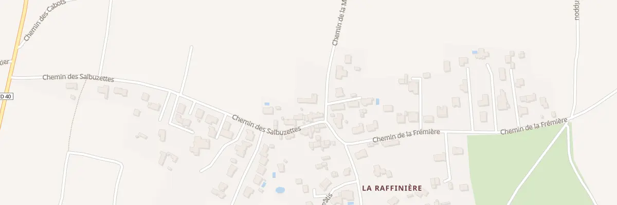 Plan du 1 Che de la Mignotière à Brem-sur-Mer