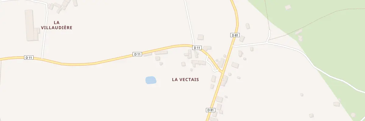 Plan du 5446 La Vectais à Québriac