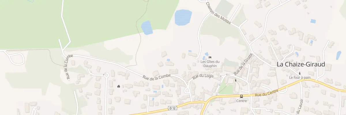 Plan du 4 Rue de la combe à La Chaize-Giraud