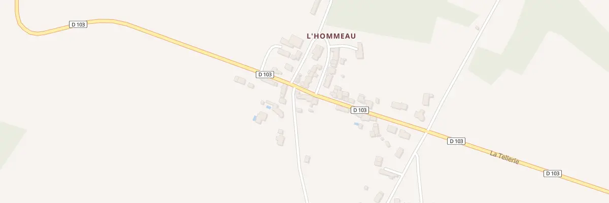 Plan du 16 L’Hommeau à Rouans
