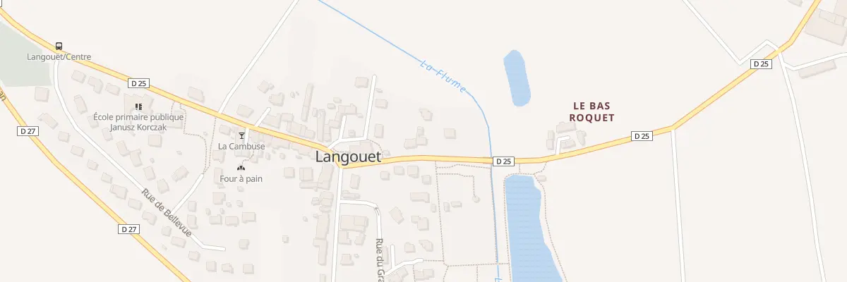 Plan du 5 Rue Saint Armel à Langouet