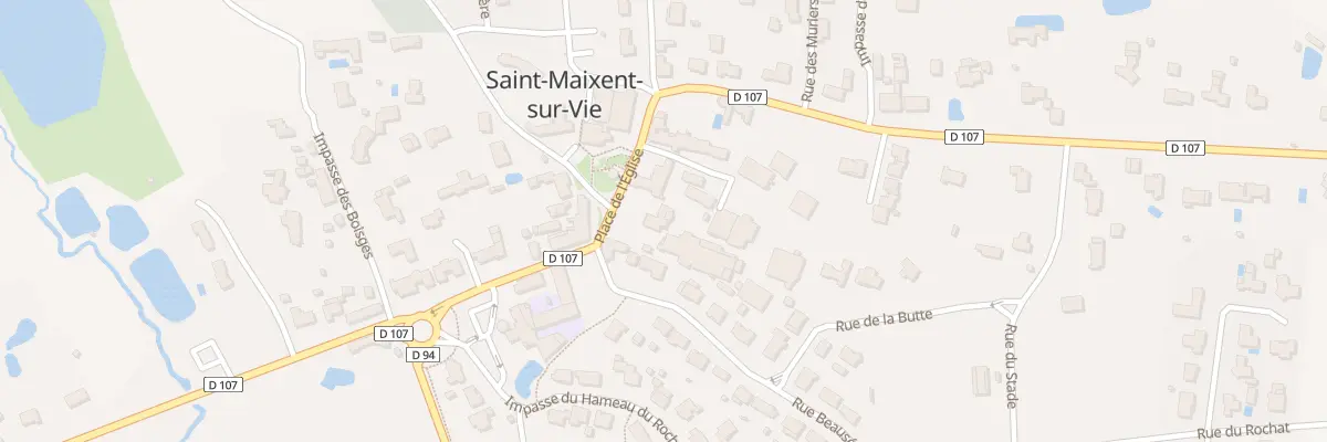 Plan du 5 Pl de l’Église à Saint-Maixent-sur-Vie