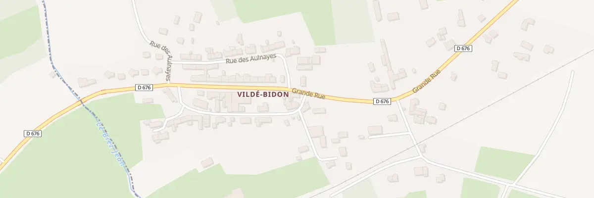 Plan du 13 Grande Rue à Roz-Landrieux