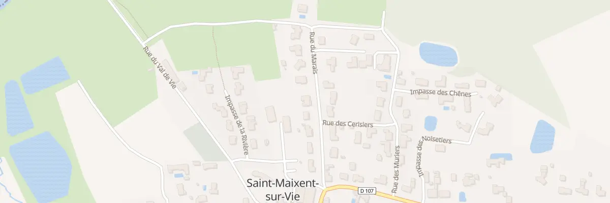 Plan du 9 Rue du marais à Saint-Maixent-sur-Vie