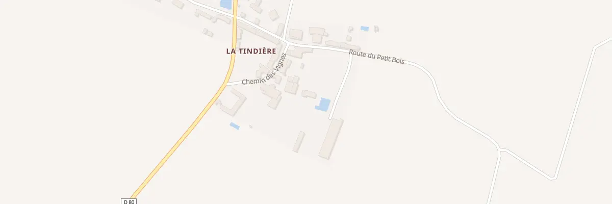 Plan du 7 Che des Vignes à Rouans