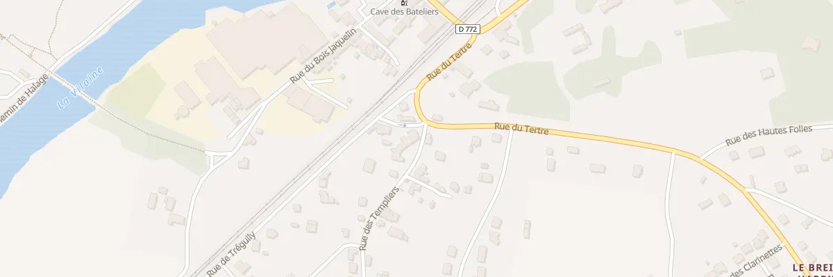Plan du 1 Rue des Templiers à Guipry-Messac
