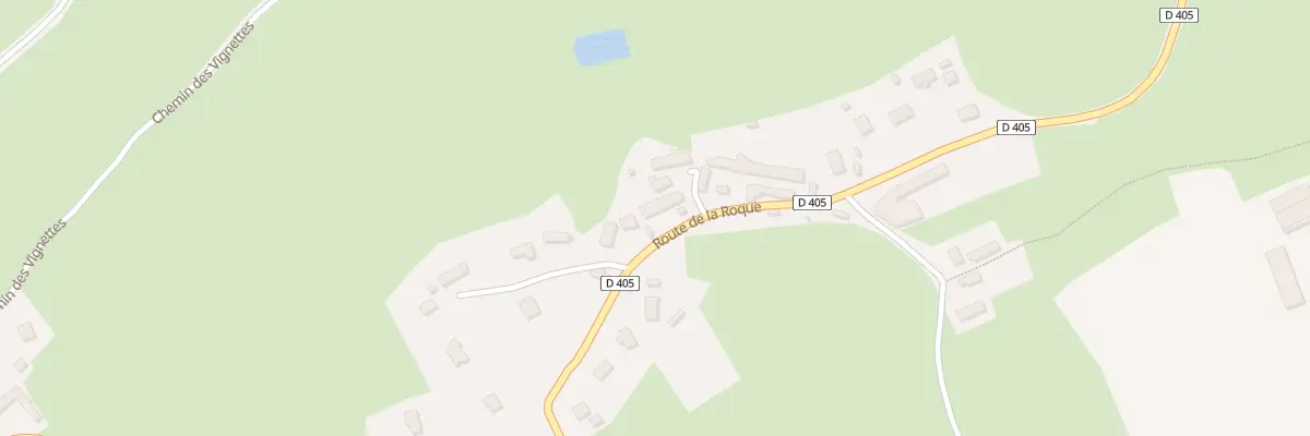 Plan du 20 La Roque à Servon