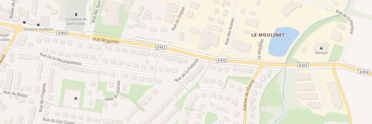 Plan du 54 Rue de Rennes à Saint-Gilles