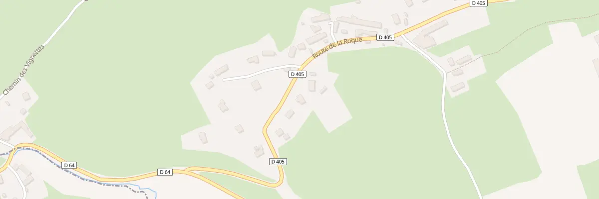 Plan du 7 La Roque à Héauville