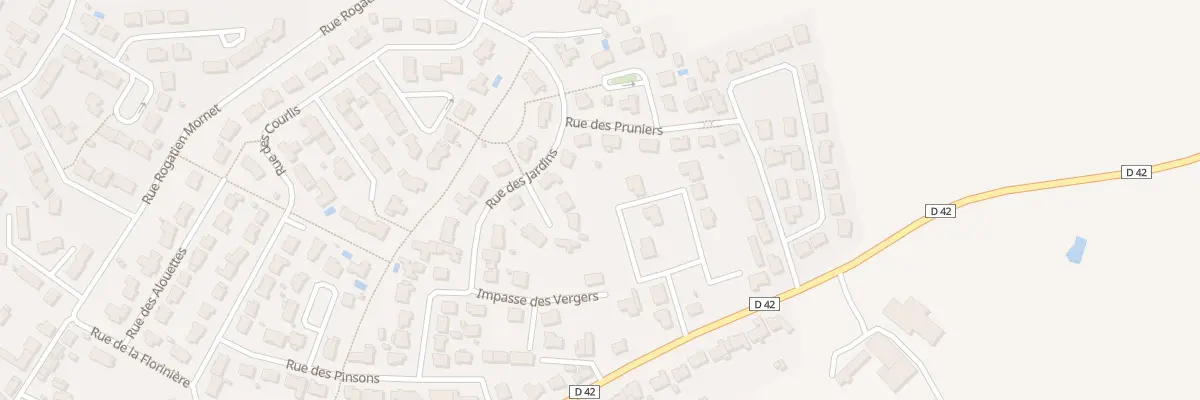Plan du 34 Rue du château à L’Aiguillon-sur-Vie