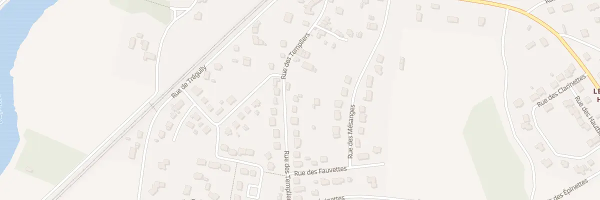 Plan du 22 Rue des Templiers à Guipry-Messac