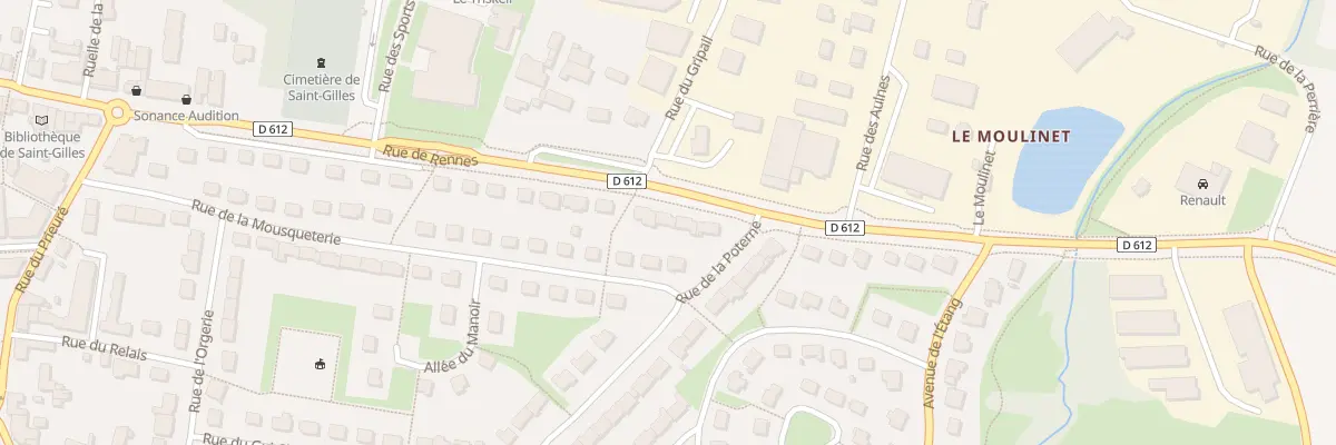 Plan du 50 Rue de Rennes à Saint-Gilles