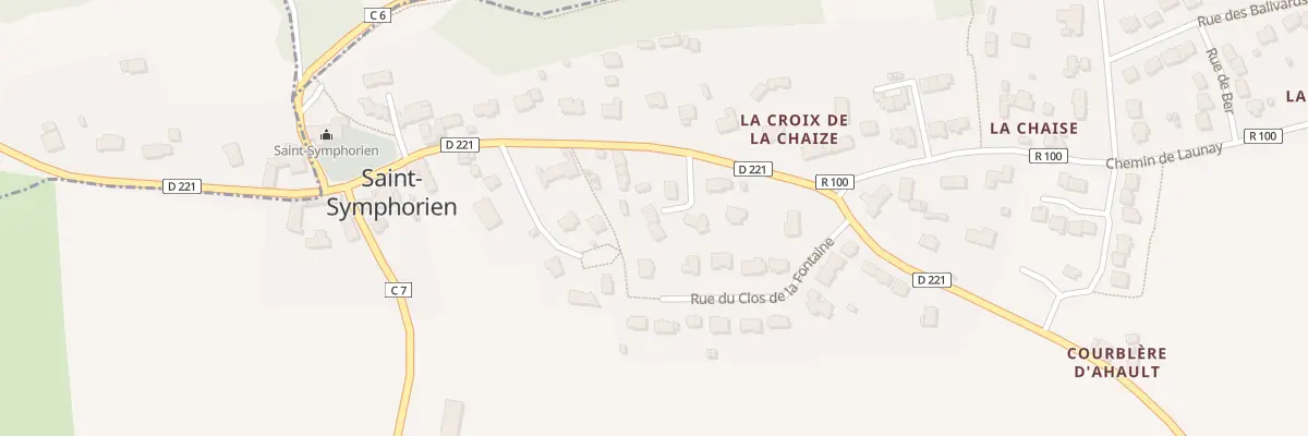 Plan du 17 Rue d’Armorique à Saint-Symphorien