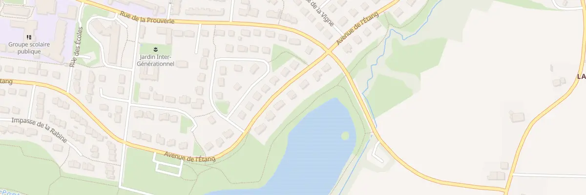 Plan du 34 Av de l’Etang à Saint-Gilles