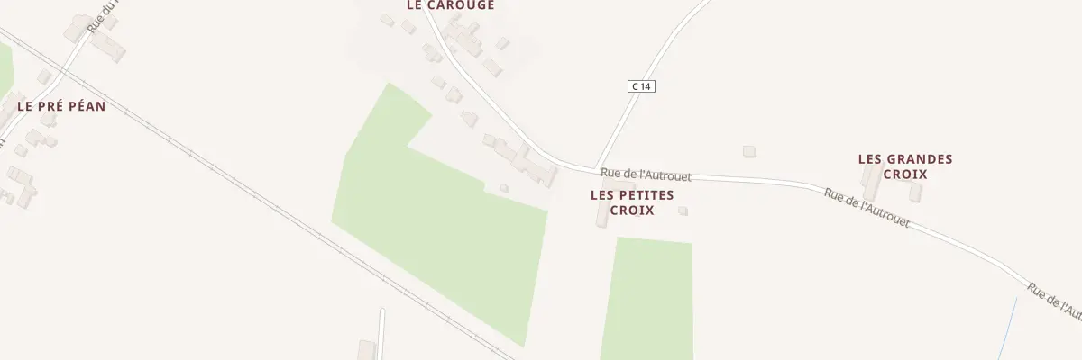 Plan du 22 Rue du Carouge à La Fresnais