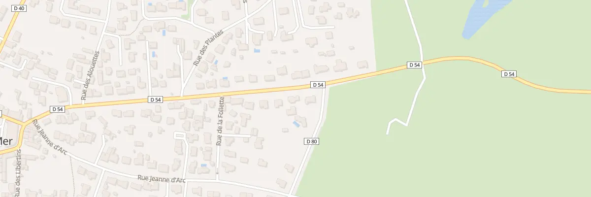 Plan du 43 Rue Mal de Lattre de Tassigny à Brem-sur-Mer