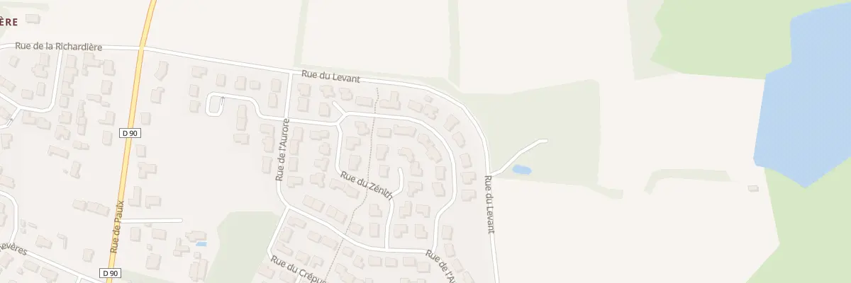 Plan du 12 Rue de l’aube à La Garnache