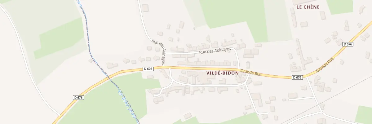Plan du 32 Rue Grande Rue à Roz-Landrieux