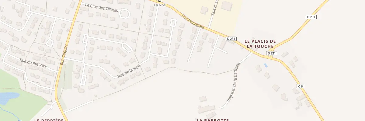 Plan du 10 All de l’Herminette à Parthenay-de-Bretagne