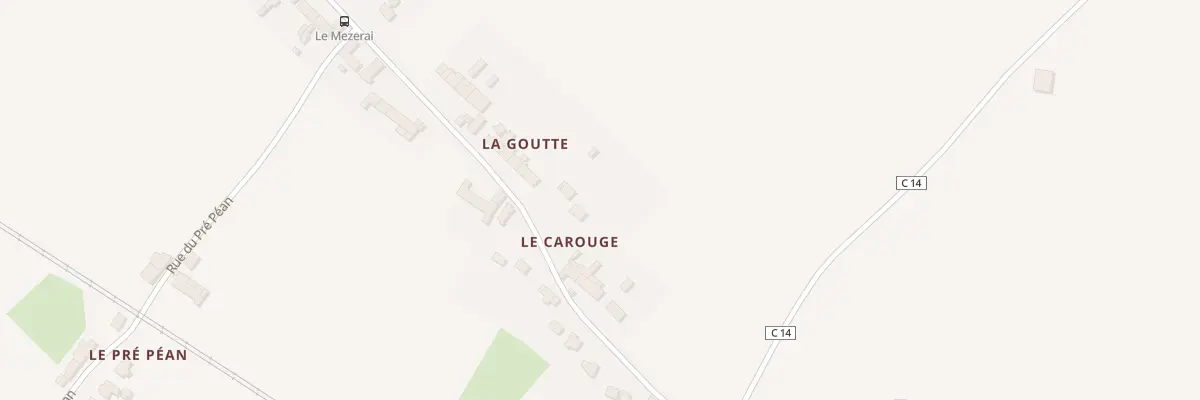 Plan du 29 Rue du Carouge à La Fresnais