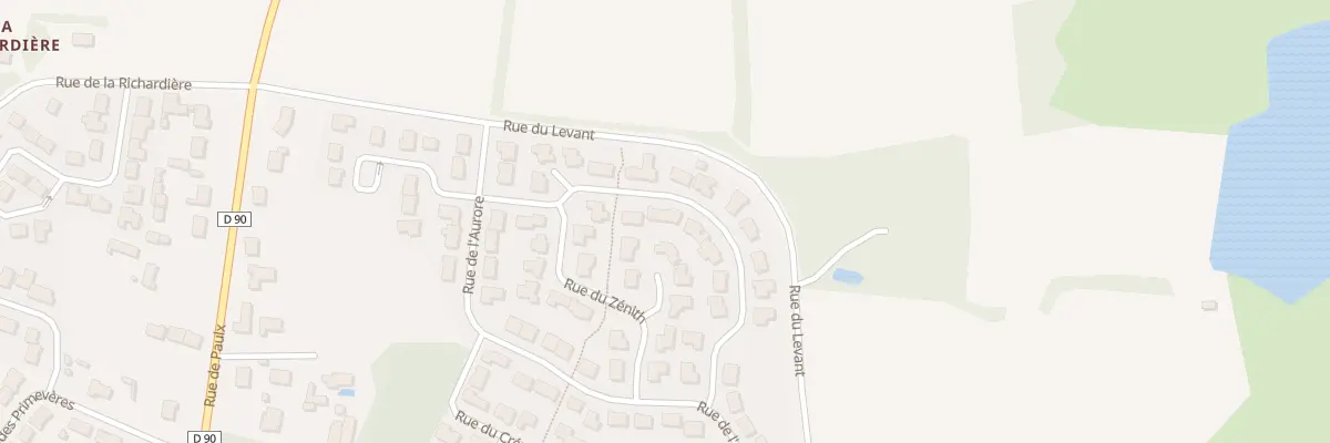 Plan du 10 Rue de l’aube à La Garnache