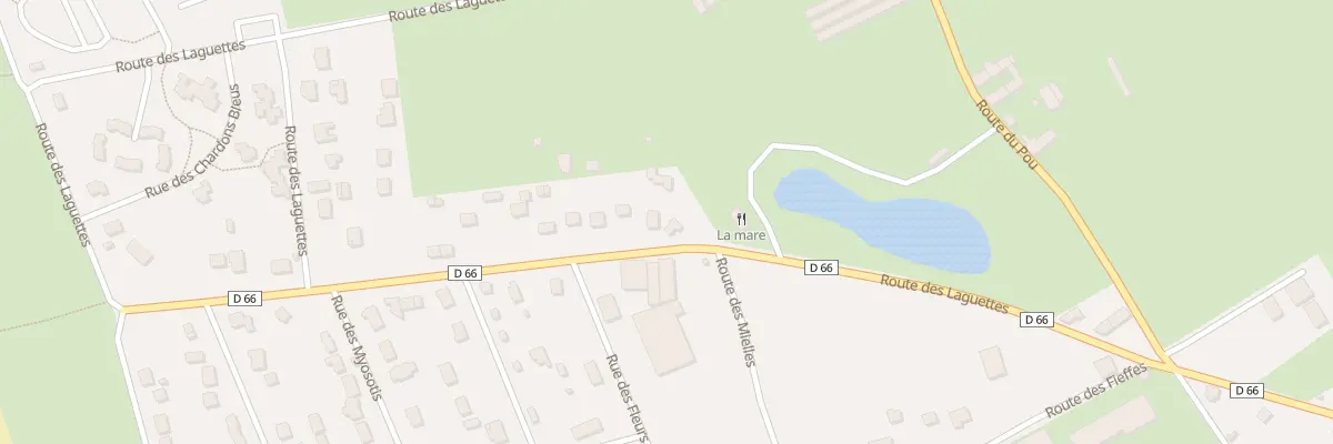Plan du 36 Rte des Laguettes à Surtainville