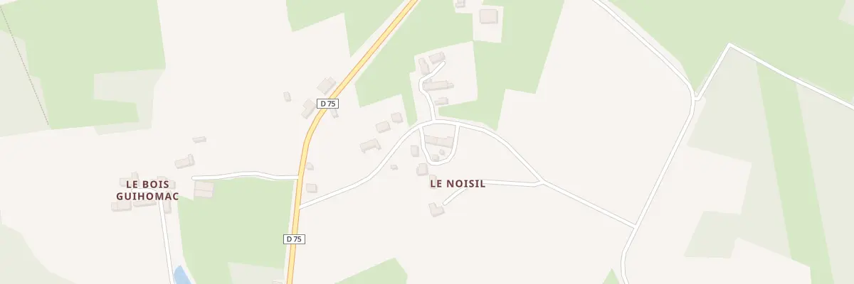 Plan du 18 Le Noizil à Bonnemain