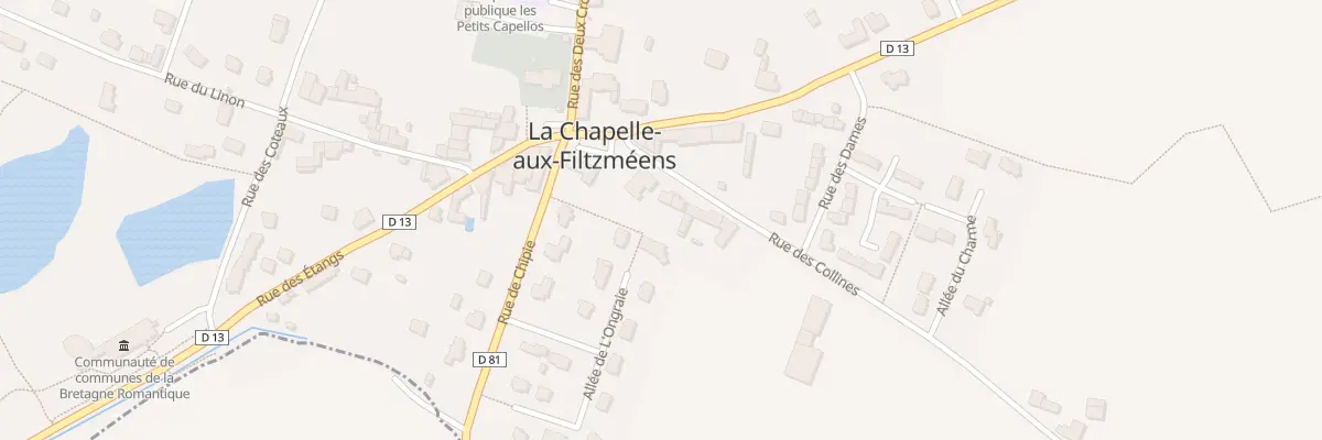 Plan du 4 Rue des Collines à La Chapelle-aux-Filtzméens