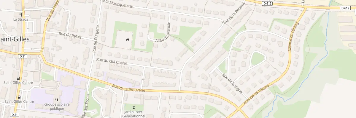 Plan du 12 Rue de la Poterne à Saint-Gilles