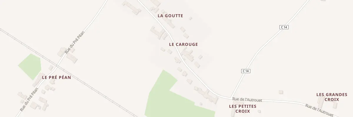 Plan du 16A Rue du Carouge à La Fresnais