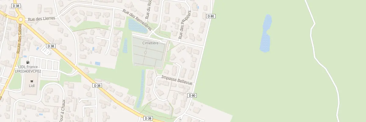Plan du 6 Rue beauvallon à Brem-sur-Mer