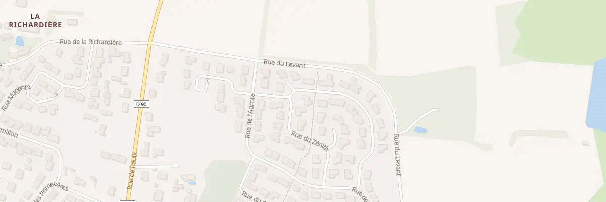 Plan du 6 Rue de l’aube à La Garnache