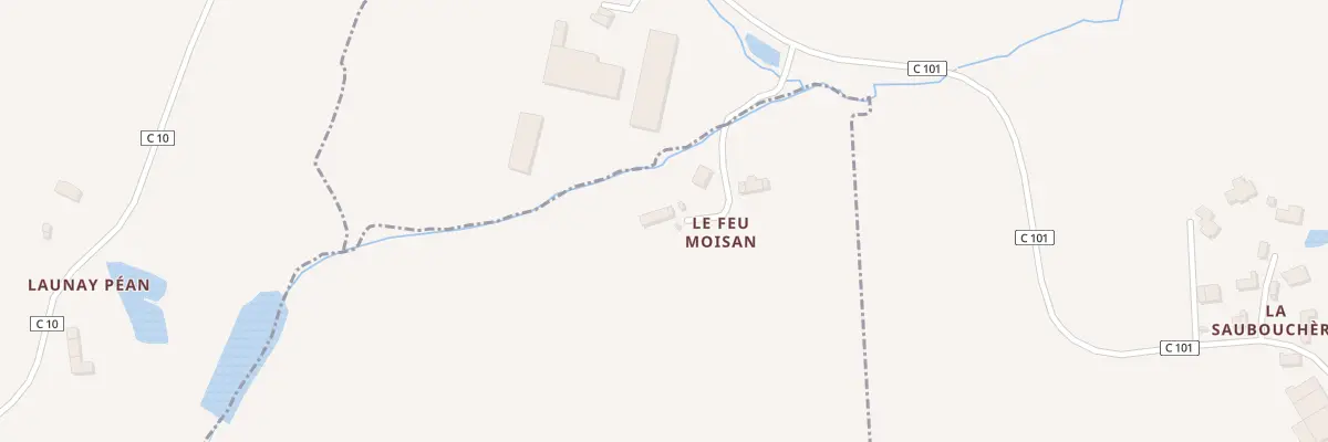 Plan du 5006 Le Feu Moisan à Saint-Gondran