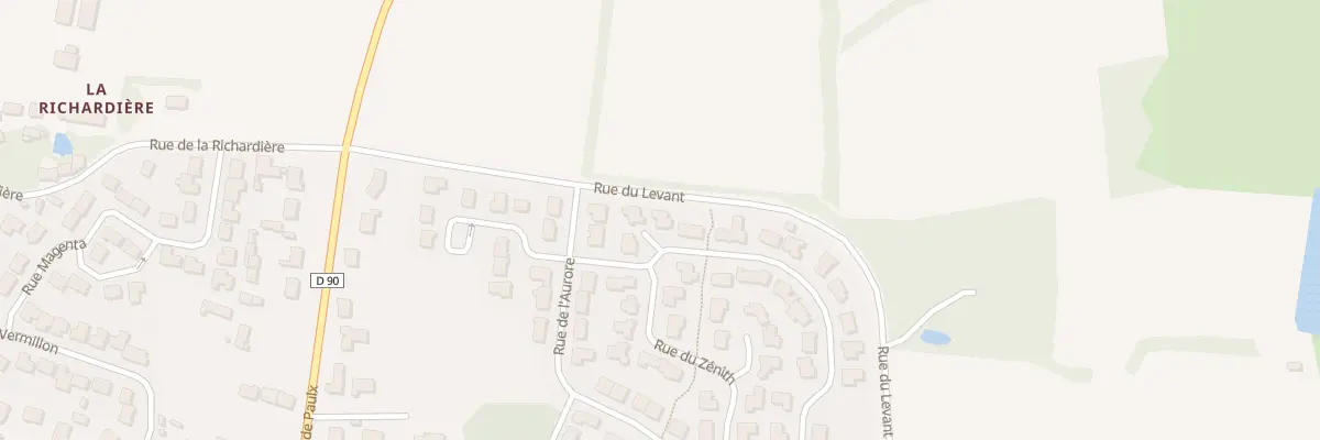 Plan du 7 Rue de l’aube à La Garnache