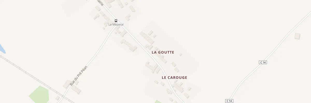 Plan du 19 Rue du Carouge à La Fresnais