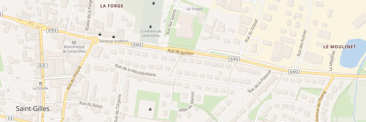 Plan du 34 Rue de Rennes à Saint-Gilles