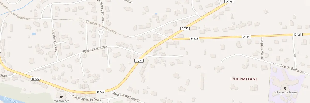 Plan du 57 Rue de Châteaubriant à Guémené-Penfao