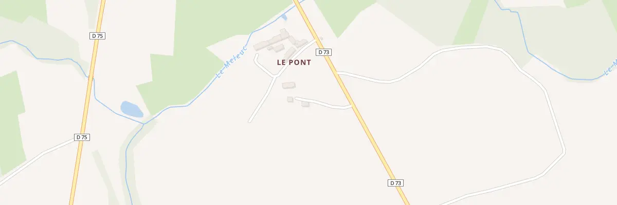 Plan du 5130 Le Pont à Mesnil-Roc’h