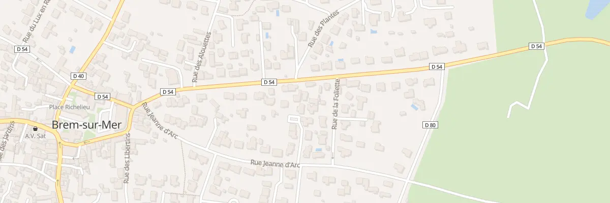 Plan du 31B Rue Mal de Lattre de Tassigny à Brem-sur-Mer
