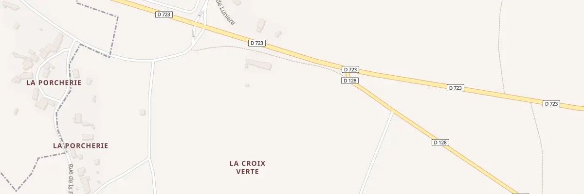 Plan du 2 La Croix Verte à Cheix-en-Retz