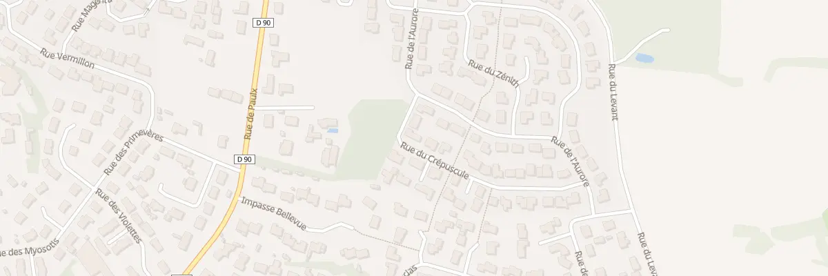 Plan du 5 Rue du crépuscule à La Garnache