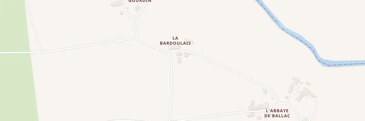 Plan du 2 La Bardoulais à Pierric