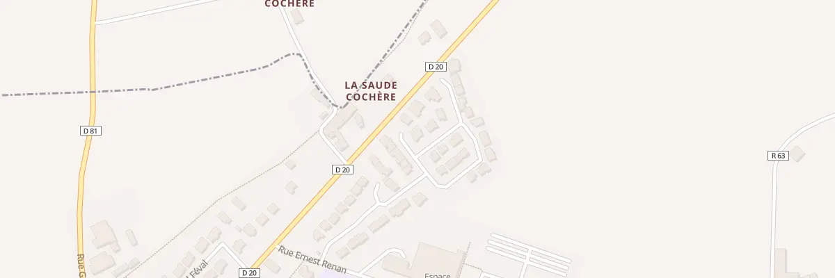 Plan du 2 All Paul Sébillot à Tinténiac