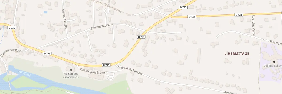 Plan du 47 Rue de Châteaubriant à Guémené-Penfao
