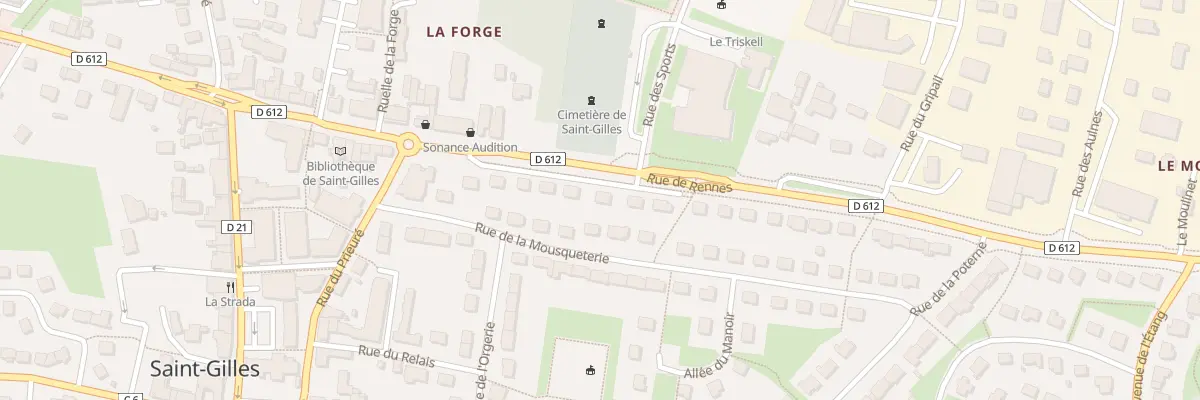 Plan du 28 Rue de Rennes à Saint-Gilles