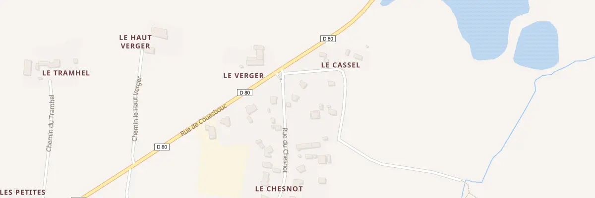 Plan du 12B Le Chesnot à Saint-Gondran