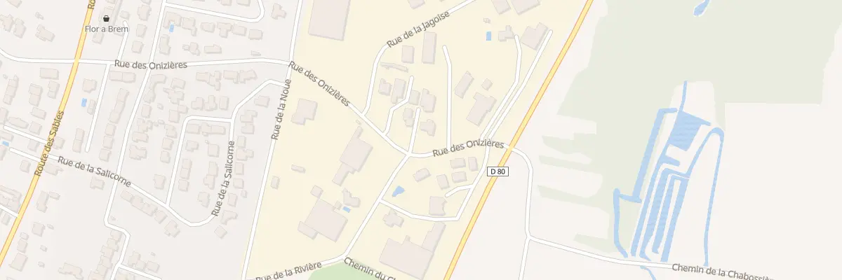 Plan du 31 Rue des onizières à Brem-sur-Mer